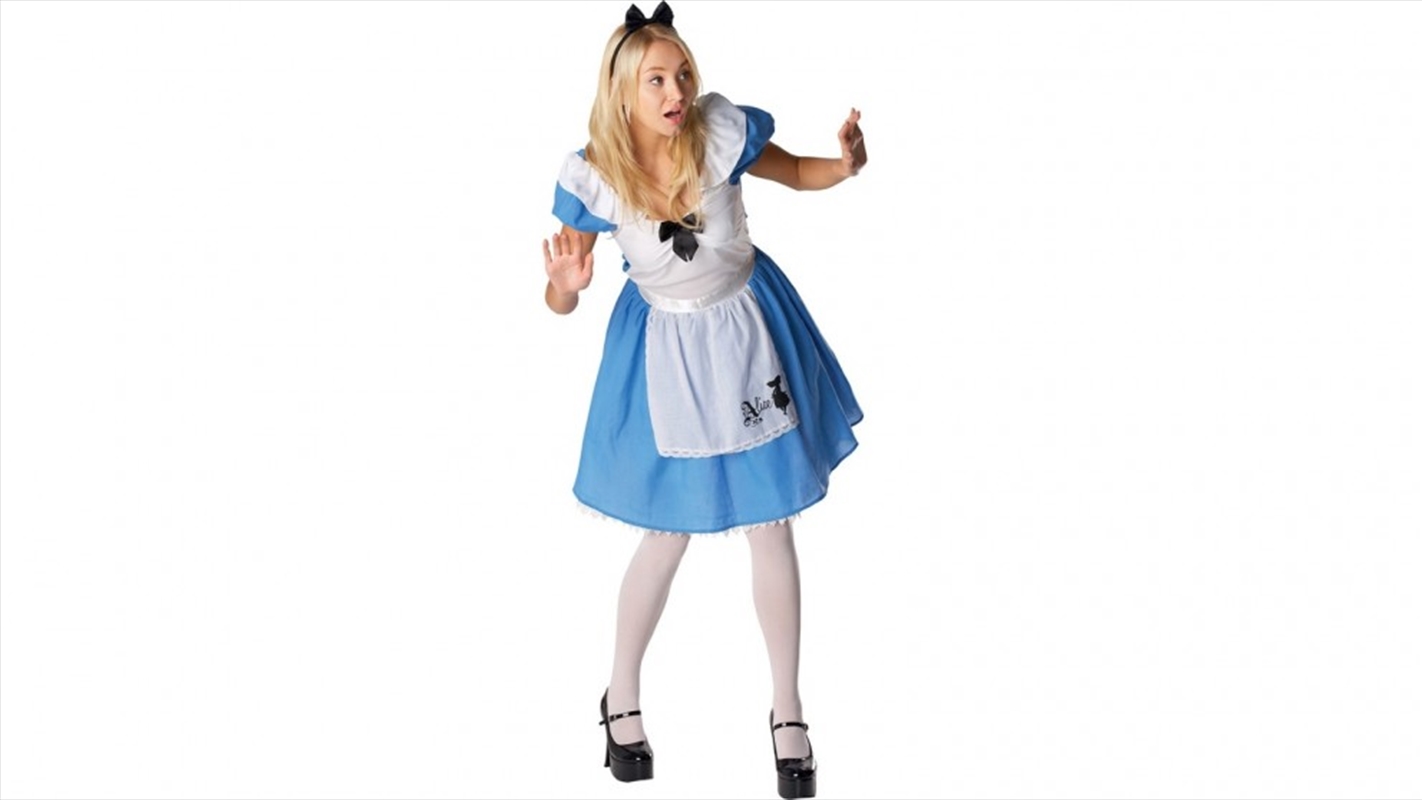 Alice In Wonderland Deluxe Adult Costume: Size M/Product Detail/Costumes