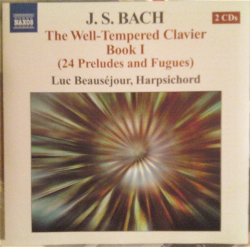 Bach: Well Tempered Clavier Book 1/Product Detail/Classical