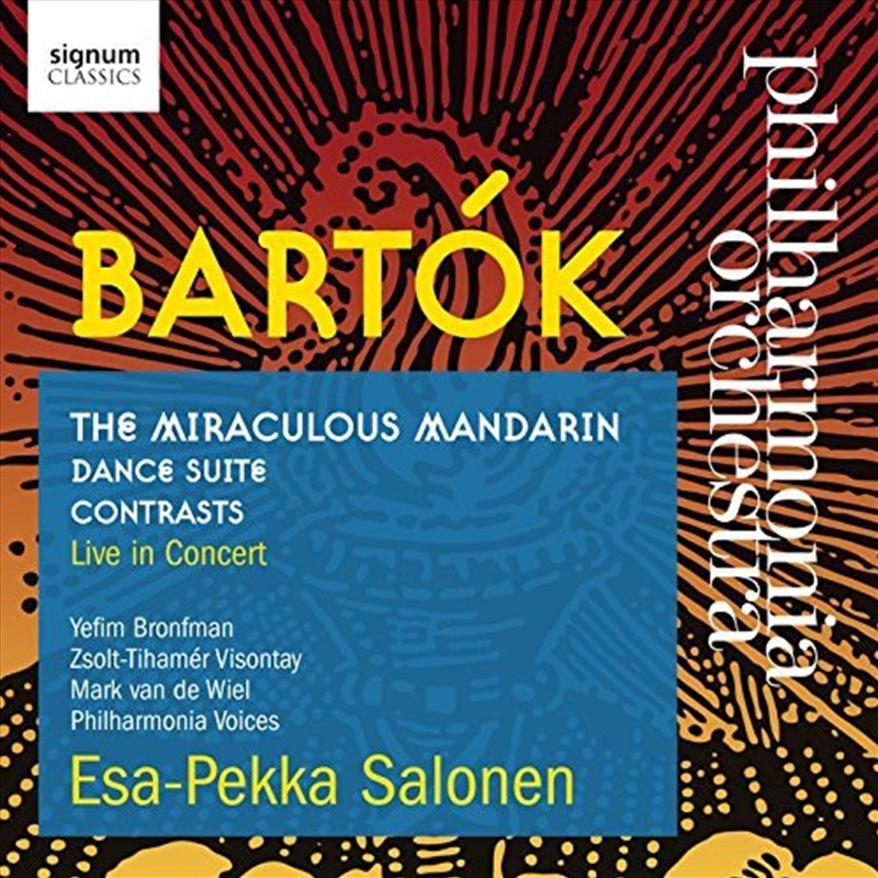 Bartok: Miraculous Mandarin Dance Suite Contrasts/Product Detail/Classical