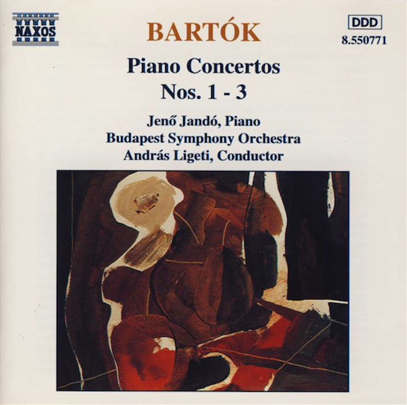 Bartok: Piano Concertos No 1 - No 3/Product Detail/Classical