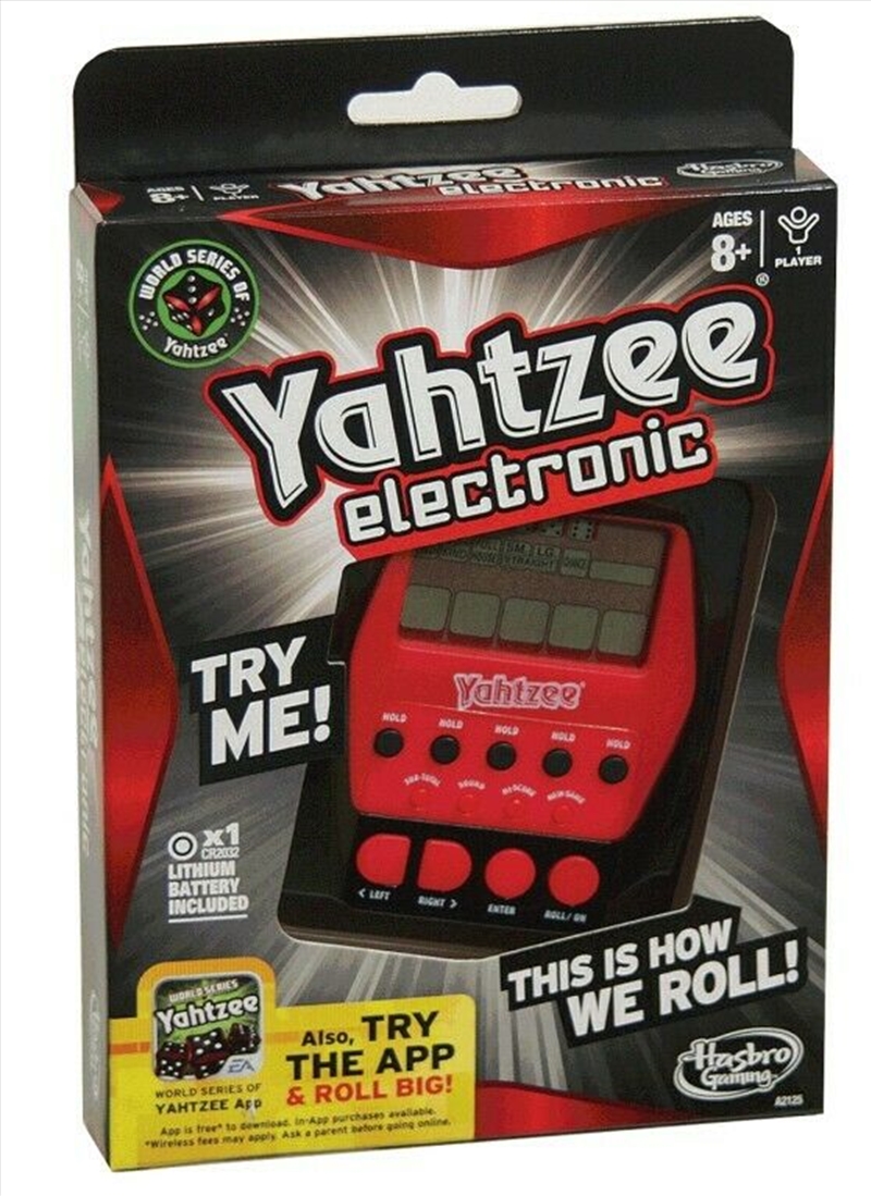 Yahtzee Electronic Hand Held/Product Detail/Table Top Games