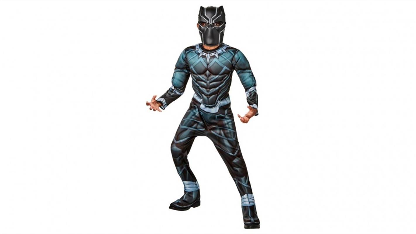 Black Panther Deluxe Costume: Size 3-5/Product Detail/Costumes