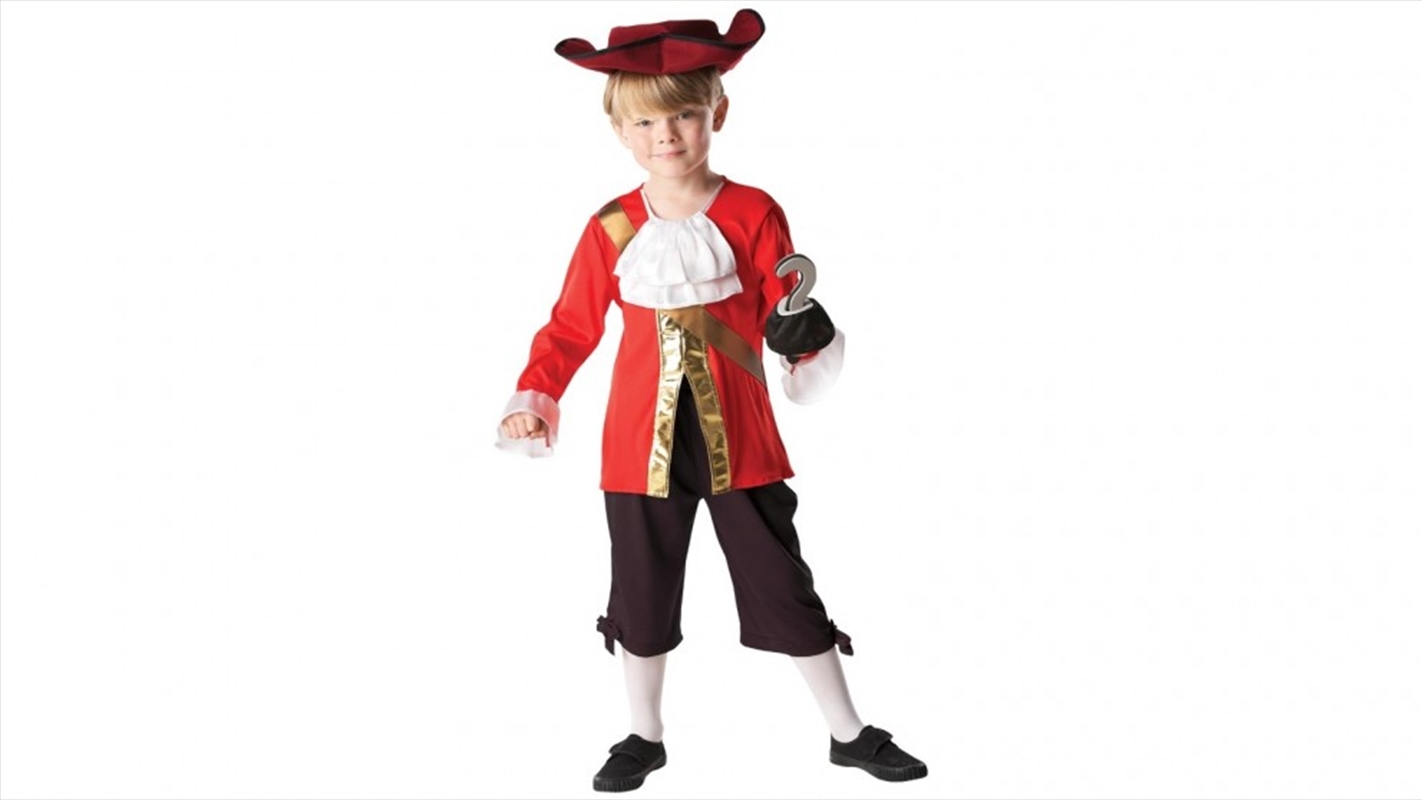 Captain Hook Deluxe Child Costume : Size 3-4/Product Detail/Costumes