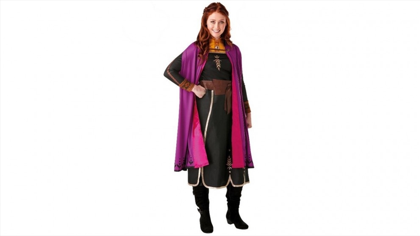 Anna Frozen 2 Deluxe Adult Costume - Size Medium | Apparel