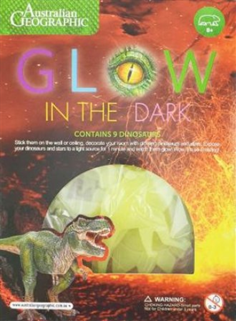 Buy Australian Geographic Dinosaurs Glow In Dark, Toys Sanity