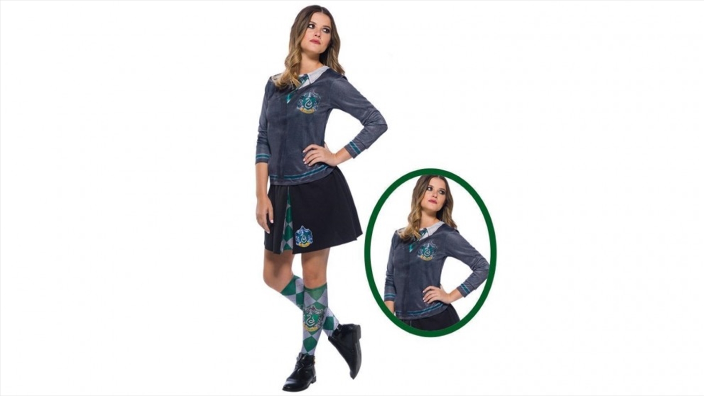 Harry Potter Slytherin Top Adult: Size S/Product Detail/Costumes
