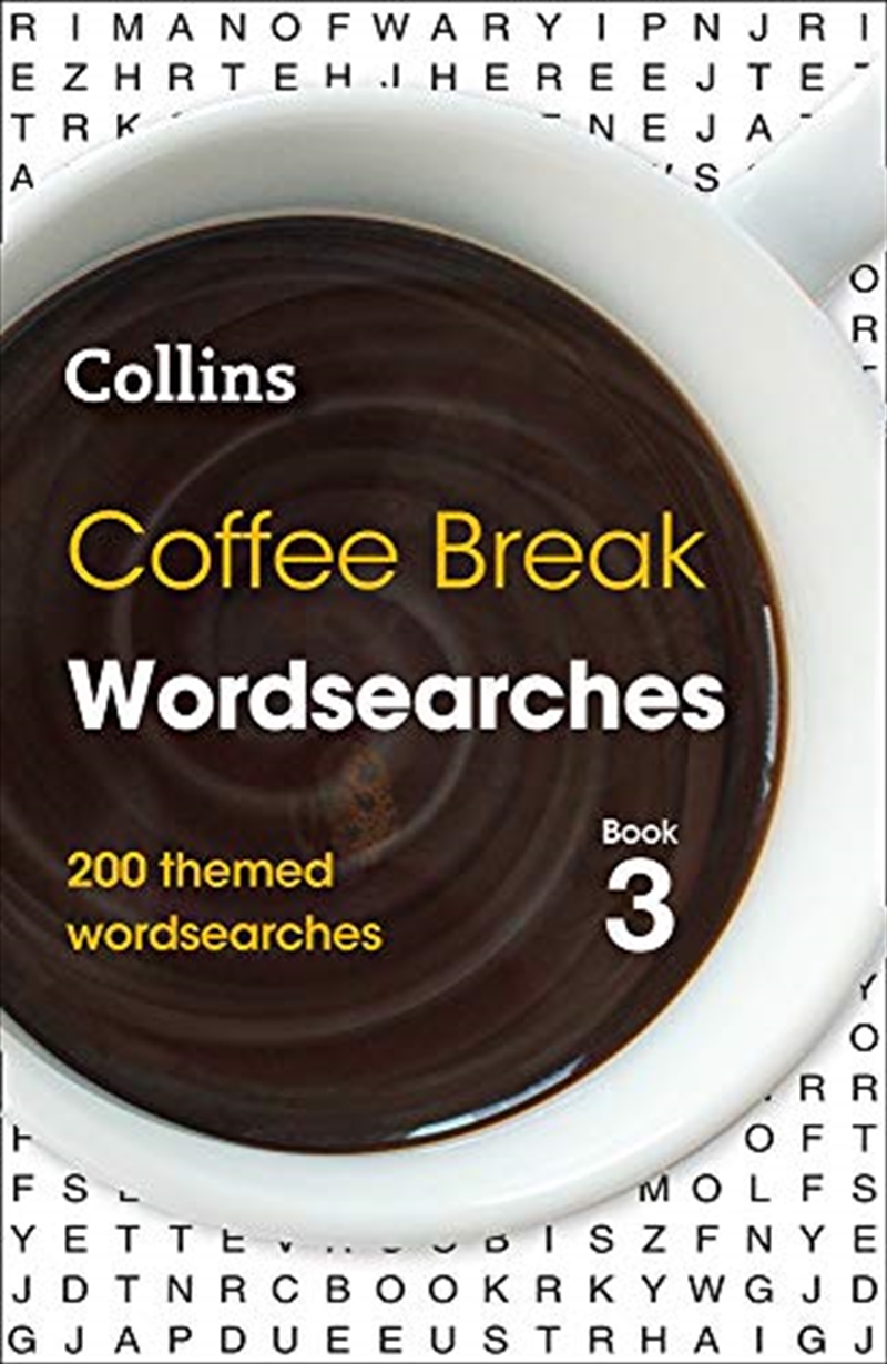 Coffee Break Wordsearches book 3: 200 themed wordsearches/Product Detail/Colouring