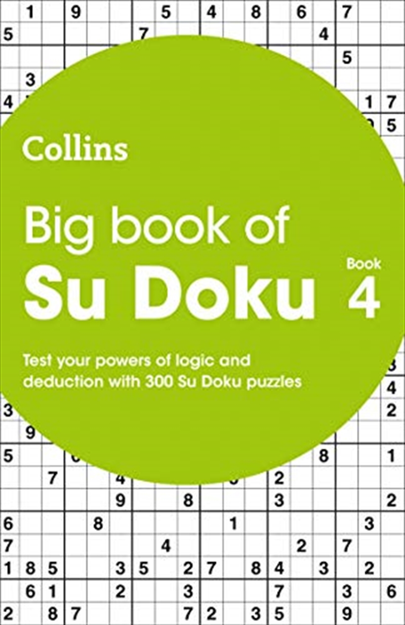 Big Book of Su Doku Book 4/Product Detail/Colouring