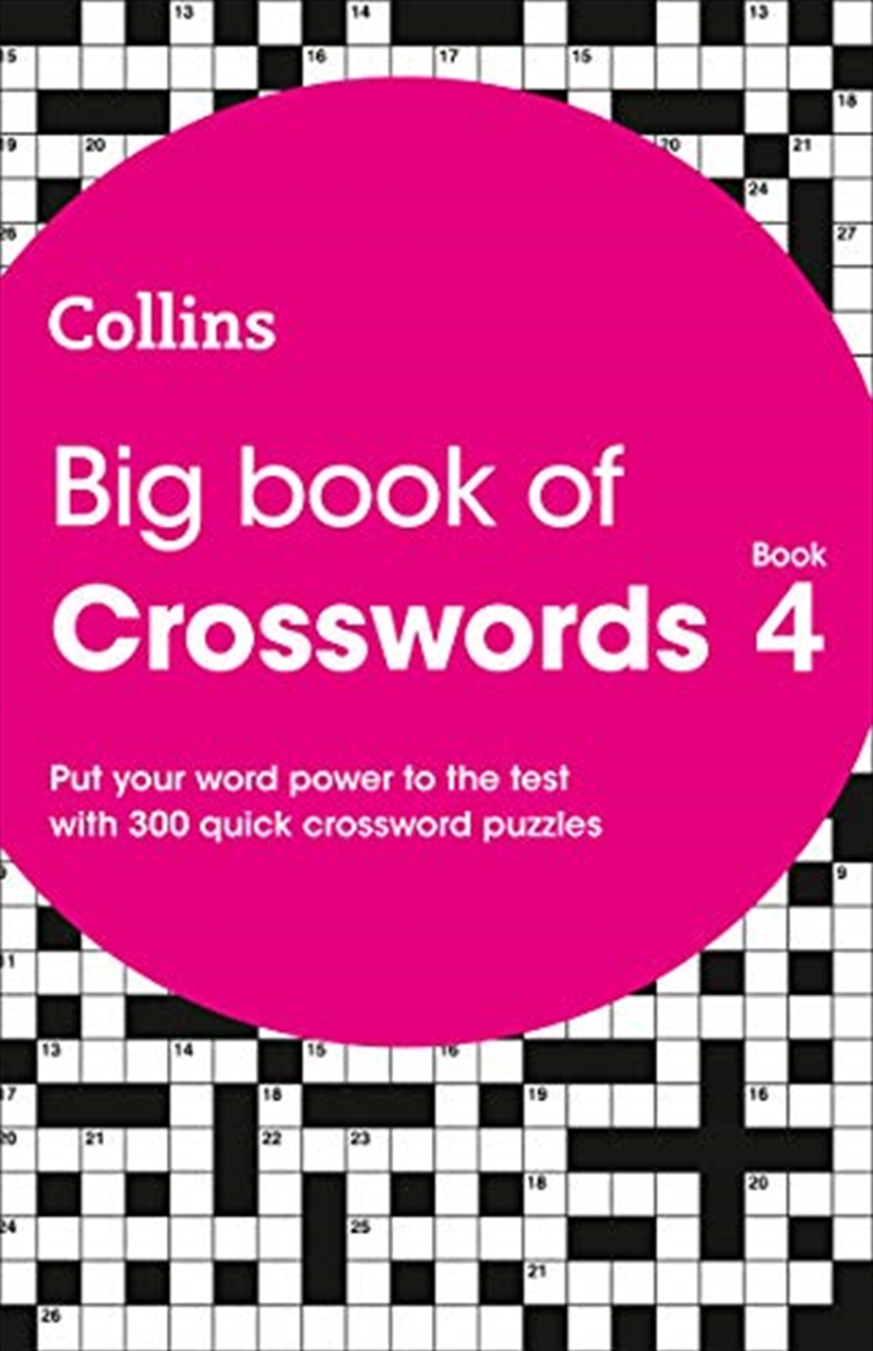 Big Book Of Crosswords 4/Product Detail/Colouring