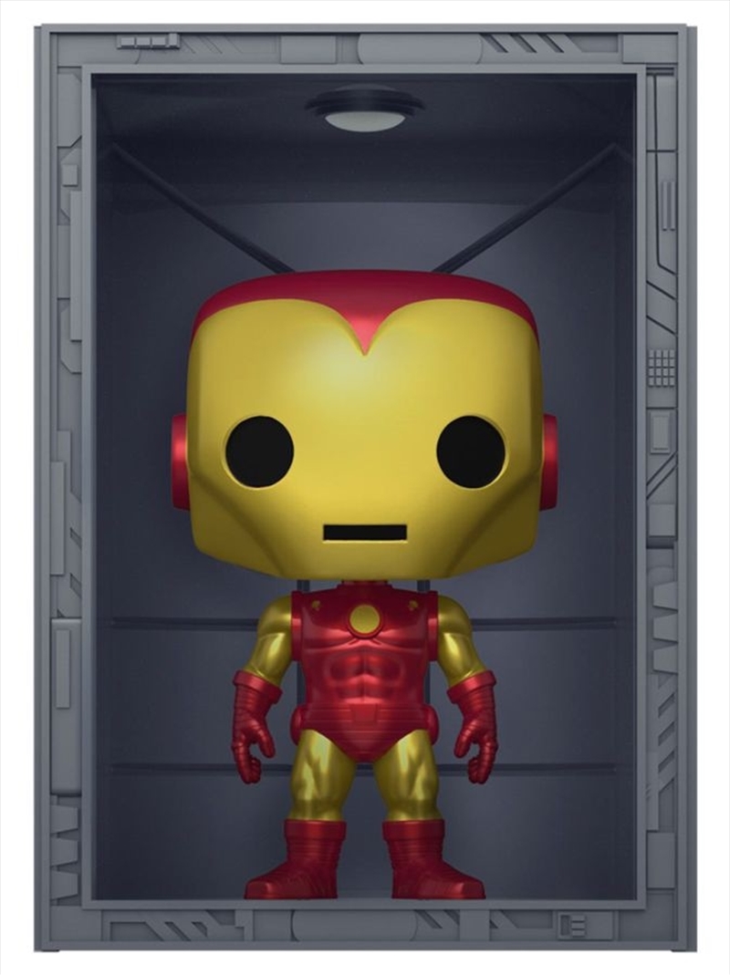Marvel Comics - Hall of Armor: Iron Man Model IV Metallic US Exclusive Pop! Deluxe/Product Detail/Convention Exclusives