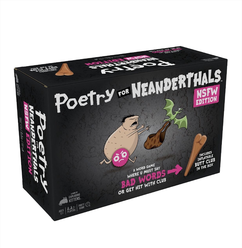 Poetry For Neanderthals NSFW/Product Detail/Card Games