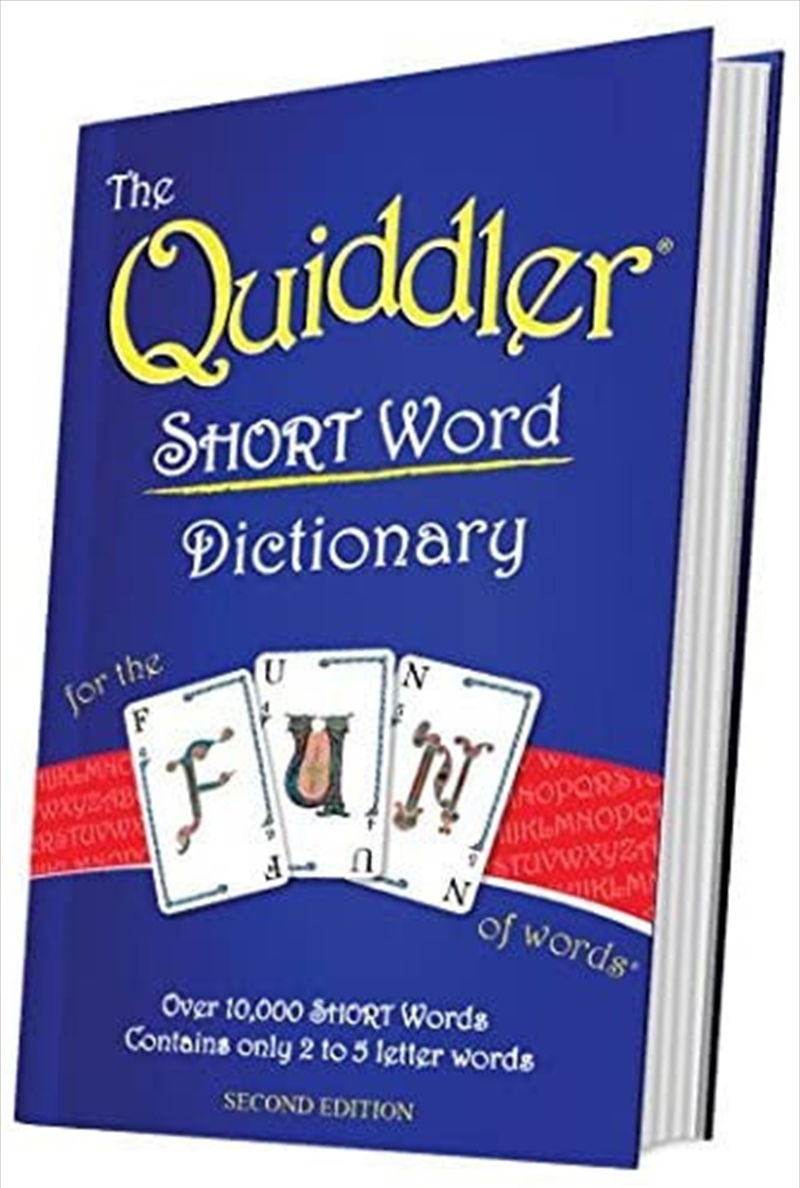 Quiddler Short Word Dictionary/Product Detail/Early Childhood Fiction Books