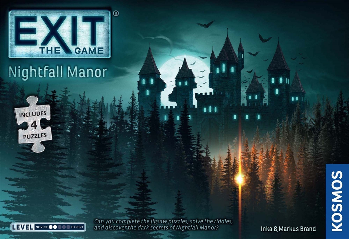 Exit the Game Nightfall Manor PUZZLE (Jigsaw Puzzle and Game) | Merchandise