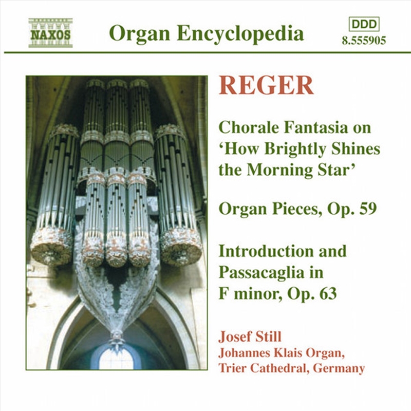 Reger: Organ Works/Product Detail/Classical