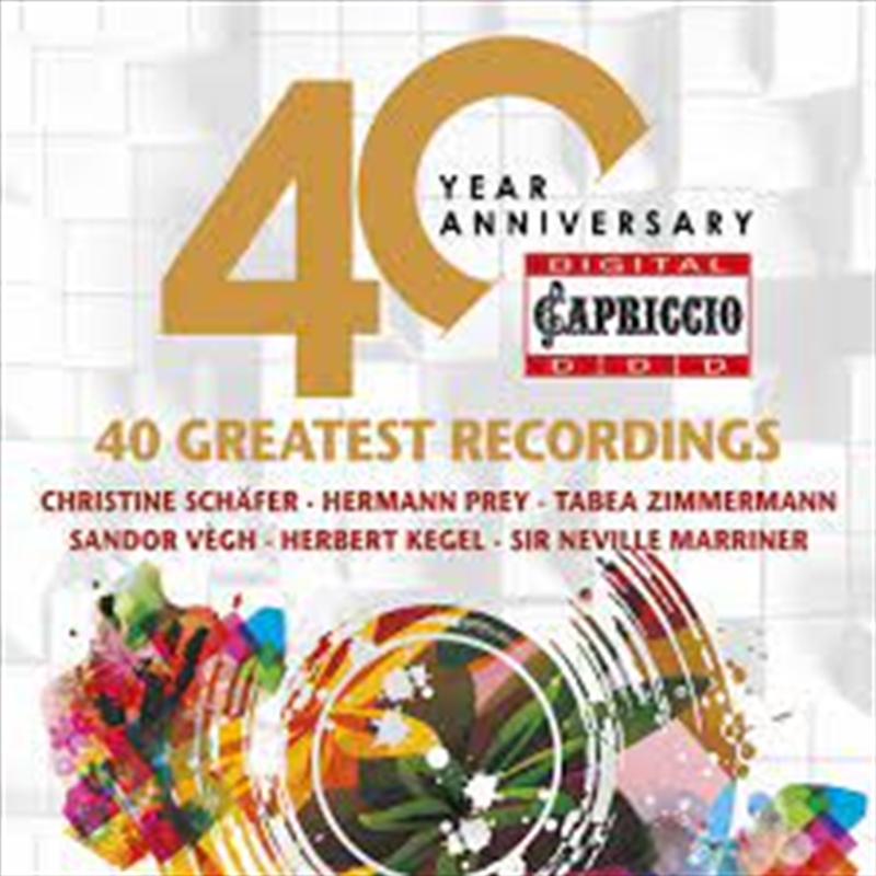 Capriccio 40th Anniversary/Product Detail/Classical