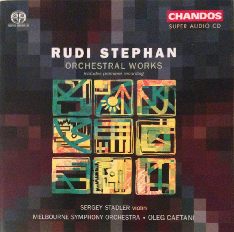 Stephan: Orchestral Works/Product Detail/Classical