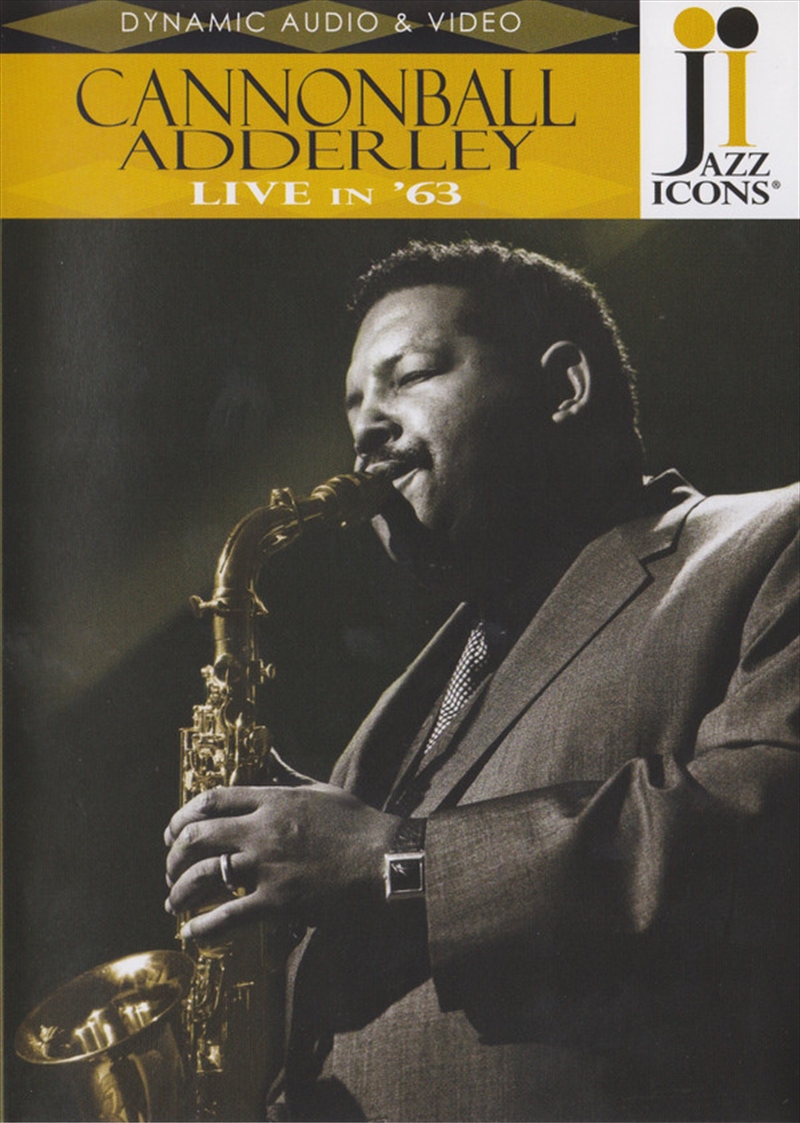 Jazz Icons Cannonball Adderley/Product Detail/Visual