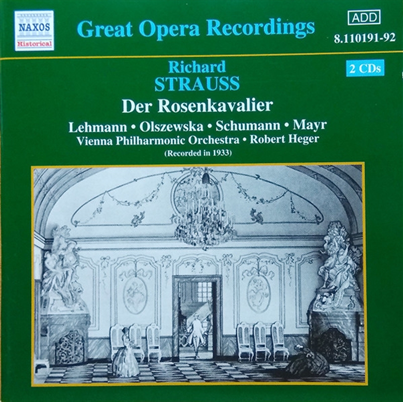 Strauss: Der Rosenkavalier/Product Detail/Classical