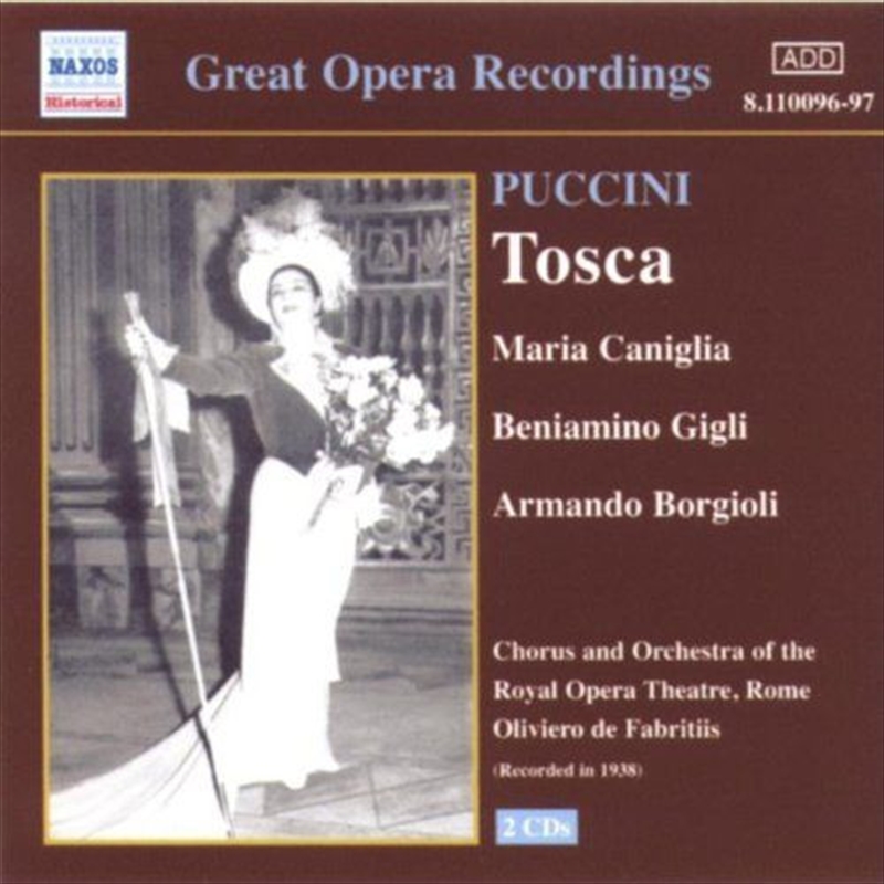 Puccini: Tosca/Gigli/Caniglia/Product Detail/Classical