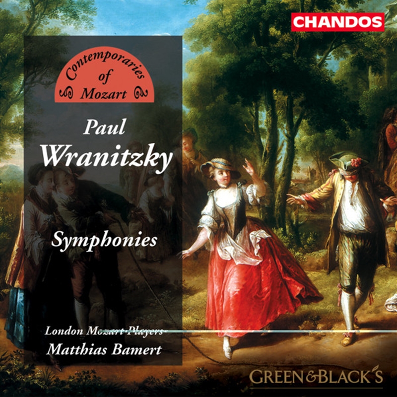 Wranitzky: Symphonies/Product Detail/Classical