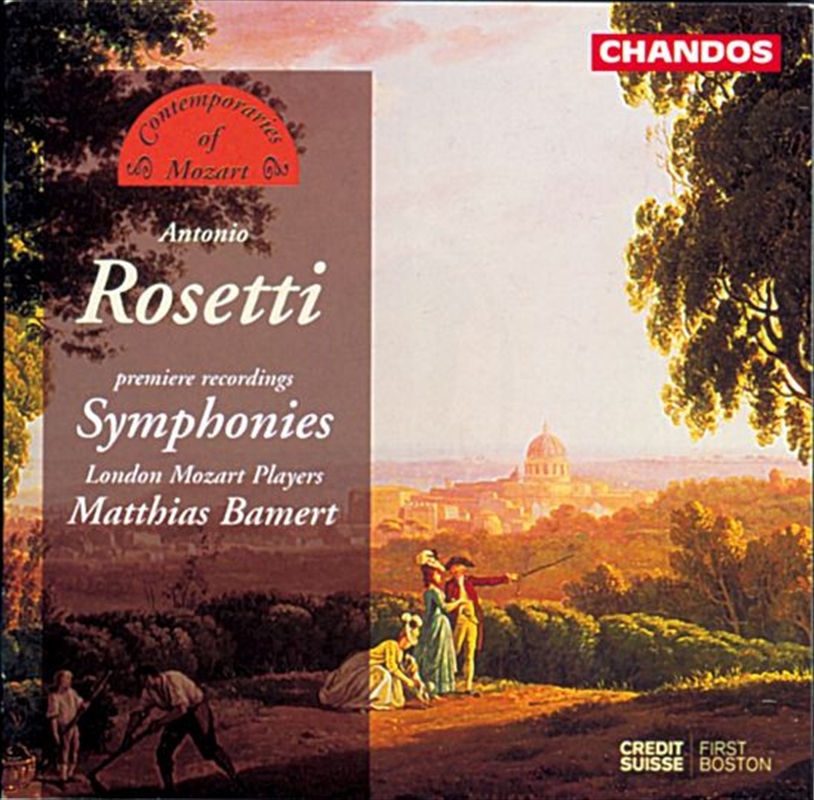 Rosetti: Symphonies/Bamert/Product Detail/Classical