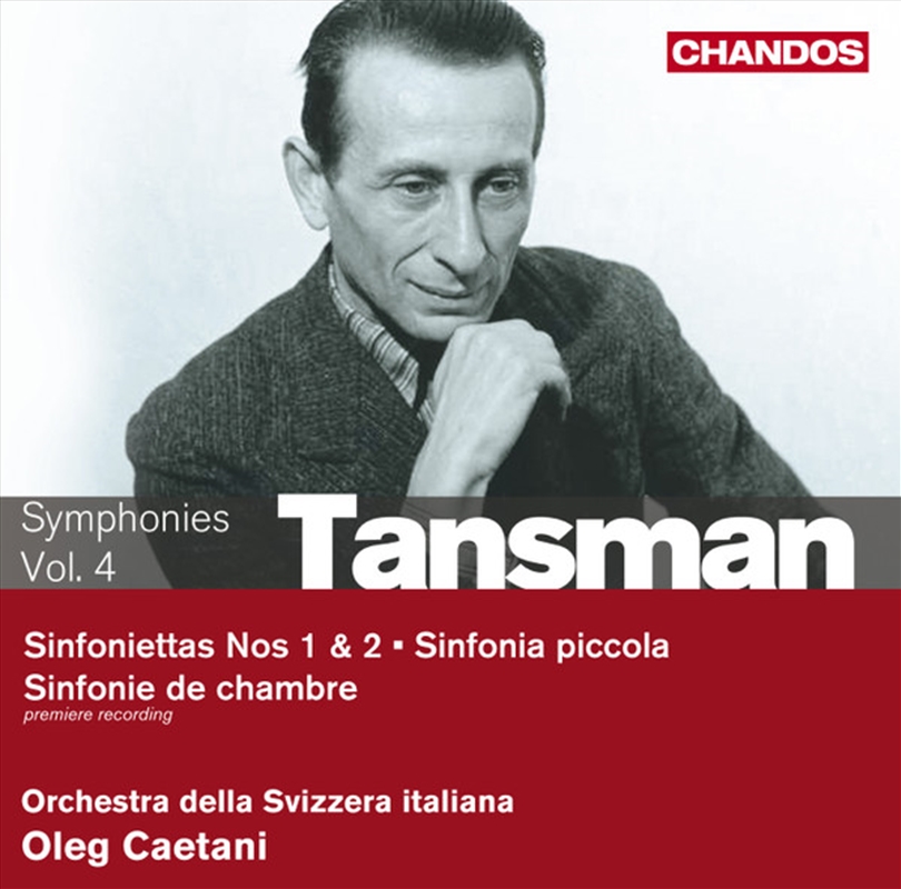 Tansman: Symphonies Vol 4/Product Detail/Classical