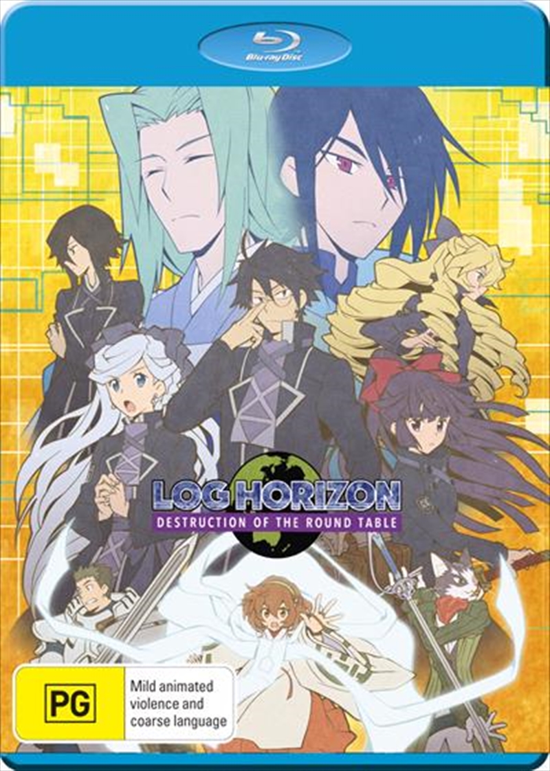 Horizon Anime Series Log Horizon English Dub Crunchyroll Hitori No