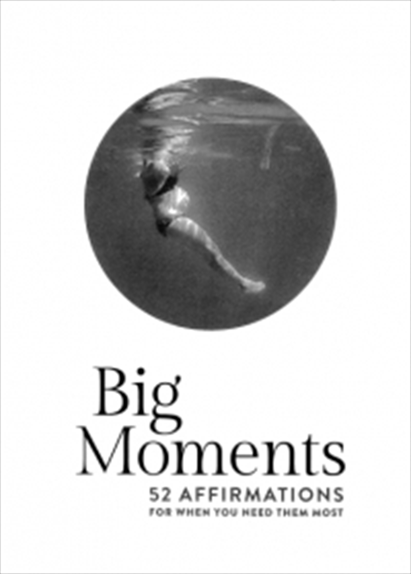 Big Moments 52 Affirmations/Product Detail/Self Help & Personal Development