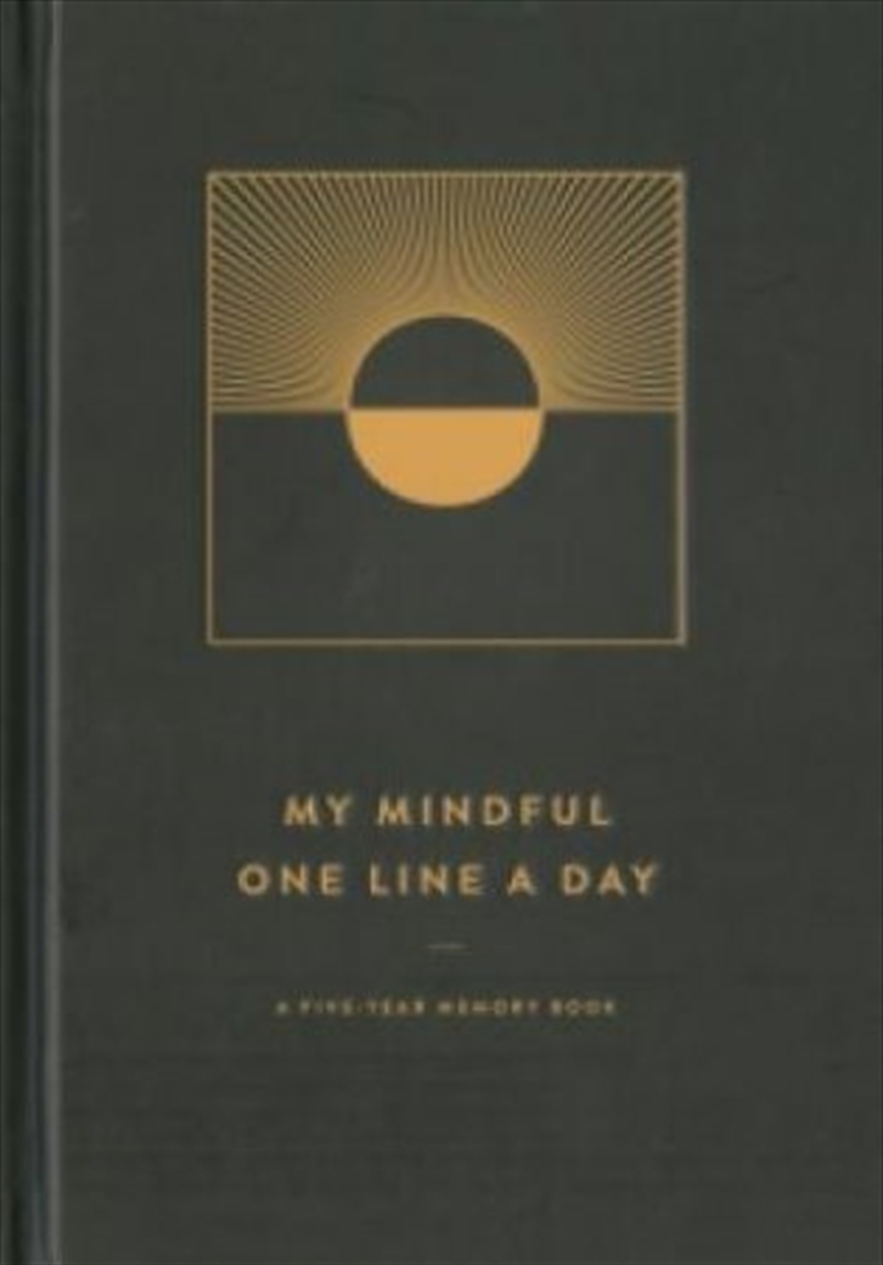 One Line A Day My Mindful A Five-year Memory Book | Hardback Book