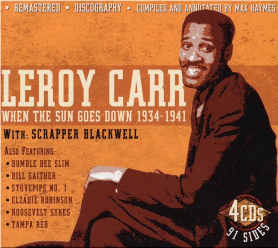When Sun Goes Down 1934-41 With Scrapper Blackwell/Product Detail/Blues