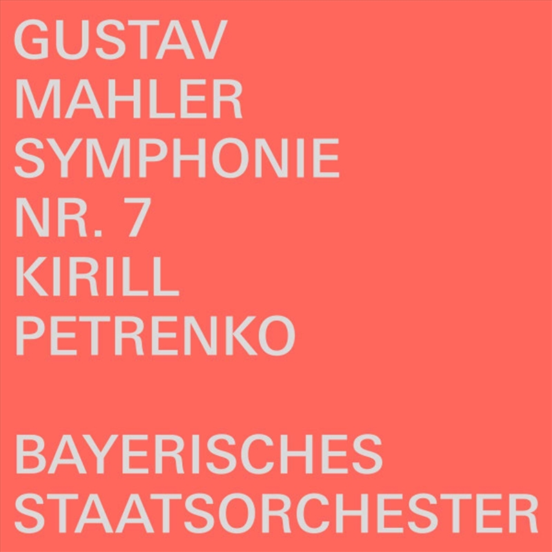 Symphony 7 In E Minor/Product Detail/Pop