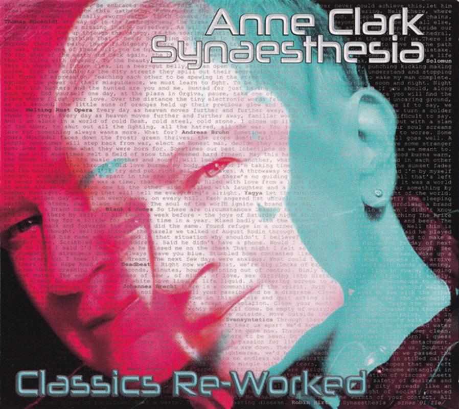 Synaesthesia: Anne Clark Class/Product Detail/Dance