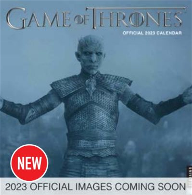 Game Of Thrones 2023 Square Calendar/Product Detail/Calendars & Diaries