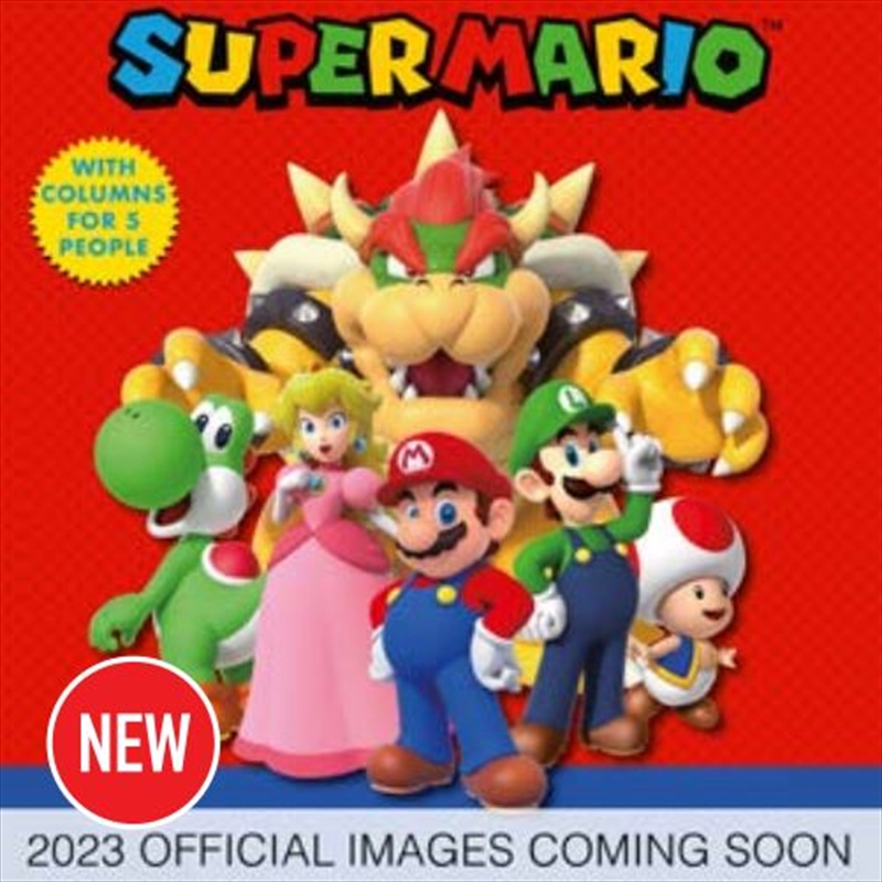 Super Mario Square 2023 Calendar/Product Detail/Calendars & Diaries