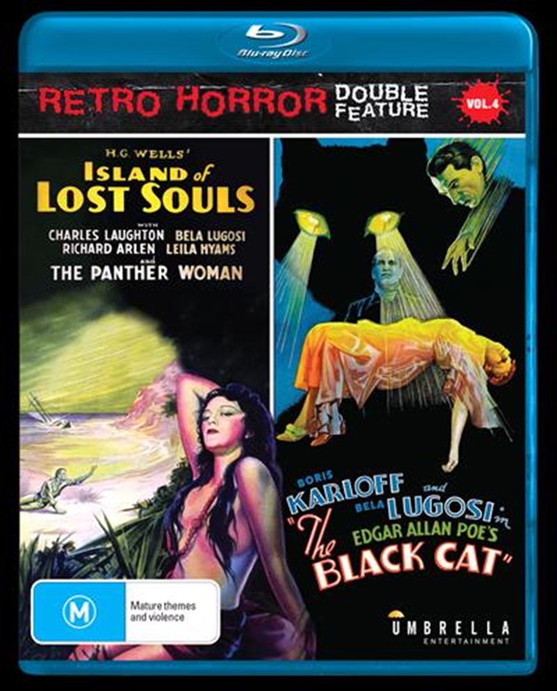 Island Of Lost Souls / Black Cat - Vol 4  Retro Horror/Product Detail/Horror