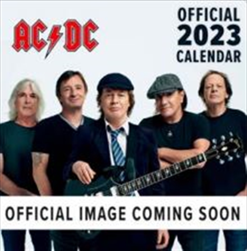 AC/DC Square Calendar 2023 | Merchandise