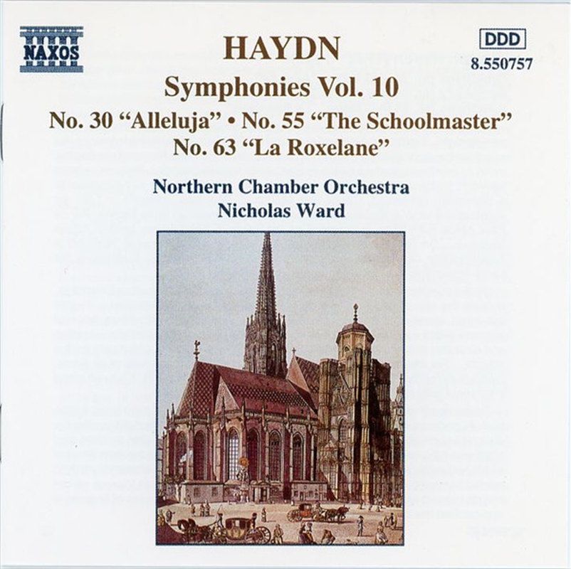 Haydn Symphonies Nos.30,55,63/Product Detail/Music