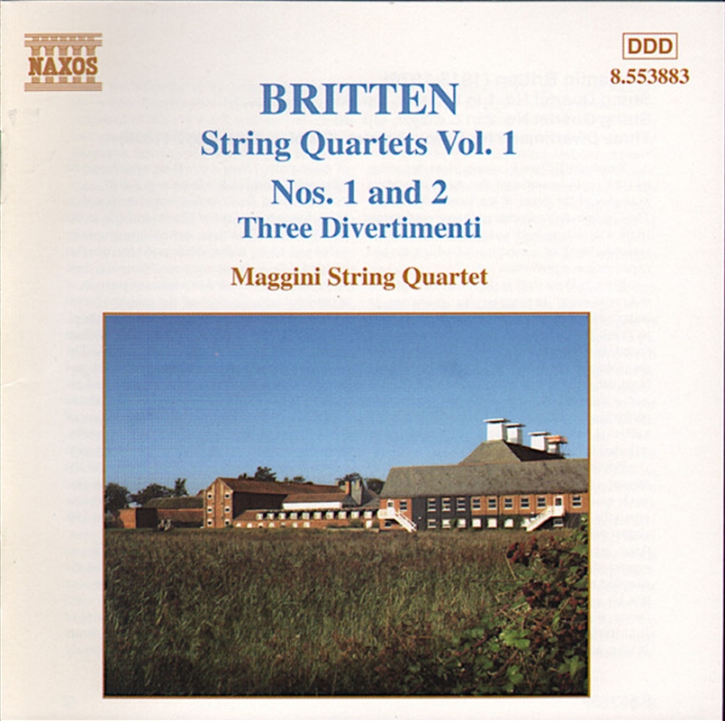 Britten: String Quartets Vol 1/Product Detail/Music