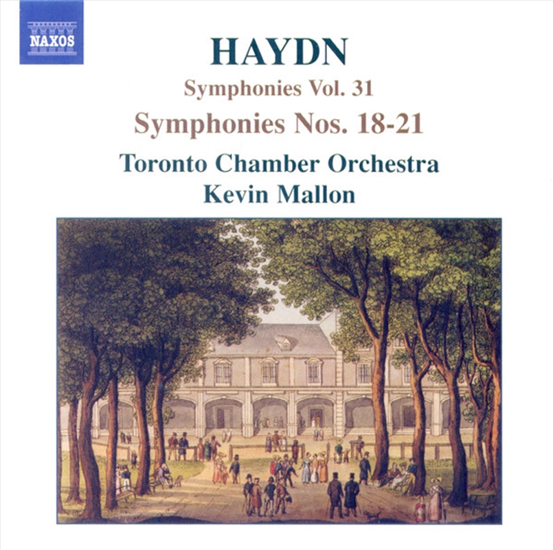 Haydn: Symphonies 18-21/Product Detail/Instrumental