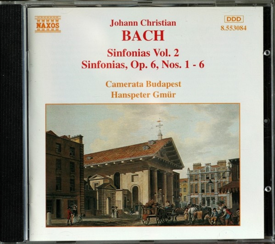 JC Bach: Sinfonias Vol 2/Product Detail/Classical