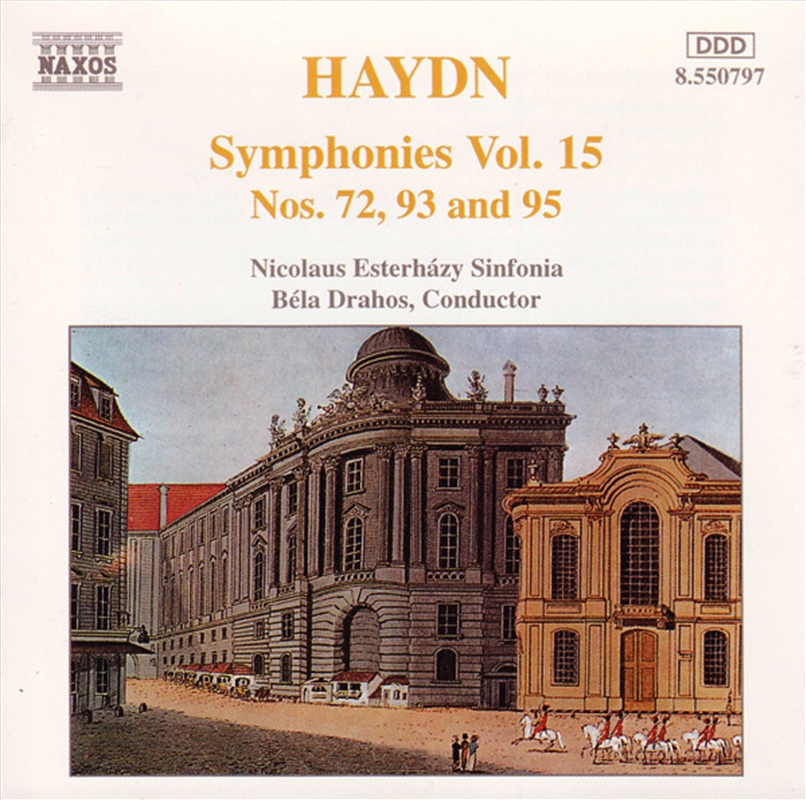 Haydn: Symphonies No 72, No 93 & No 95/Product Detail/Classical