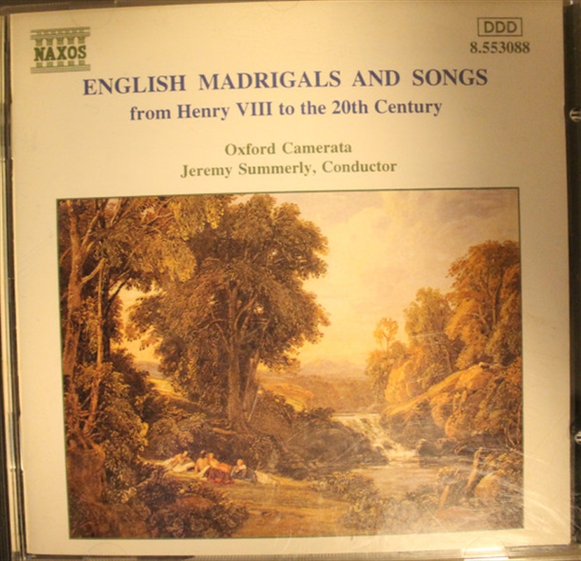 Madrigals From Henry VIII/Product Detail/Classical