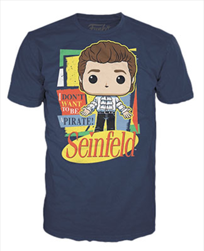 Seinfeld - Jerry Pirate (Extra Small) Pop! Tee | Apparel