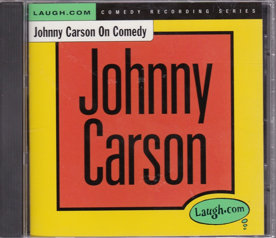Johnny Carson On Comedy/Product Detail/Specialist