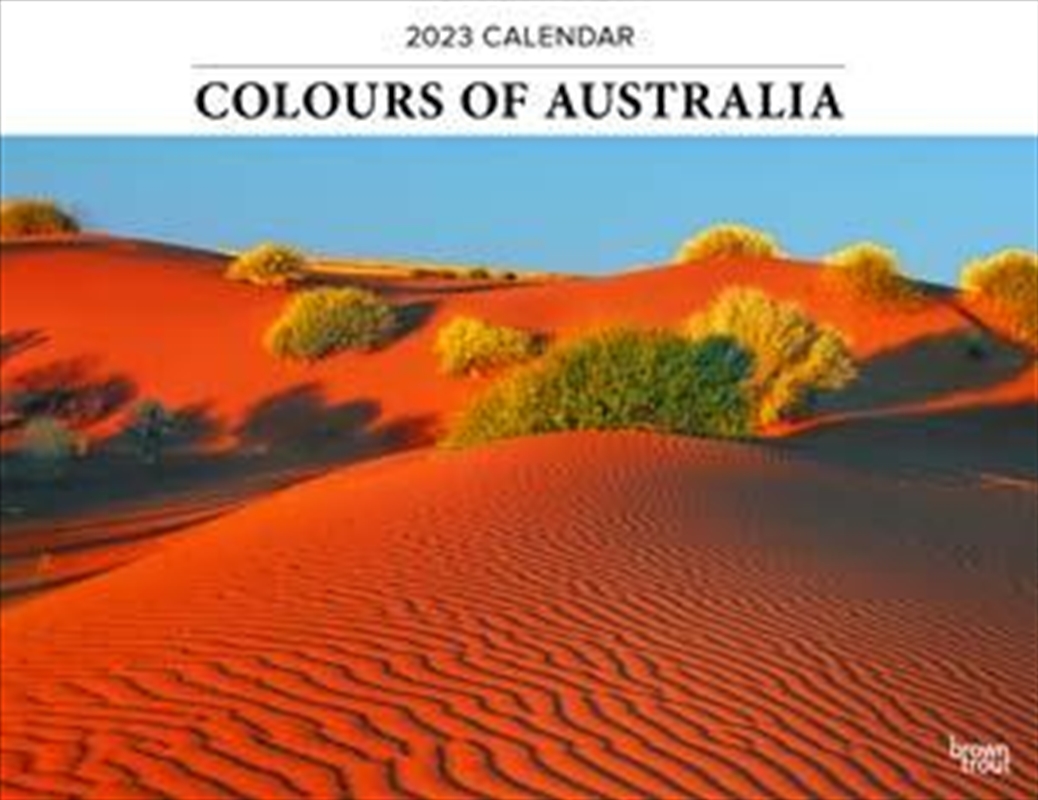 Colours Of Australia Horizontal Calendar 2023/Product Detail/Calendars & Diaries