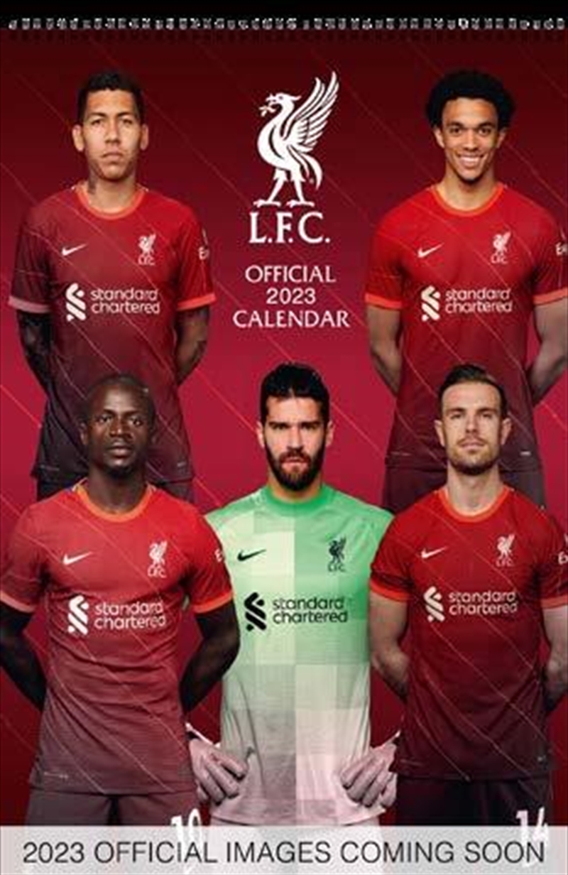 Liverpool FC A3 Calendar 2023/Product Detail/Calendars & Diaries