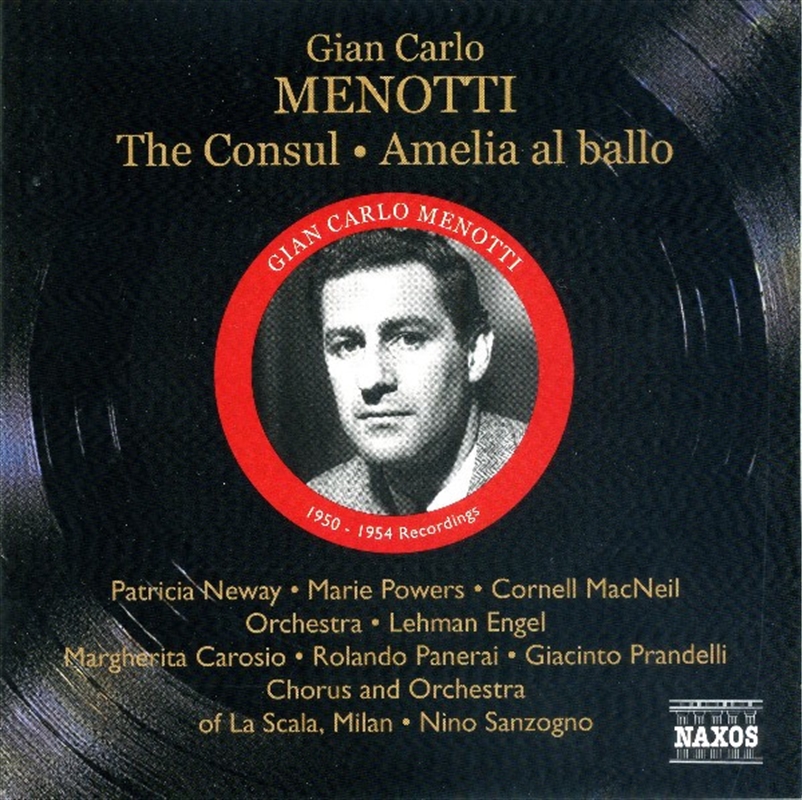 Menotti: Consul Amelia Al Ballo/Product Detail/Classical
