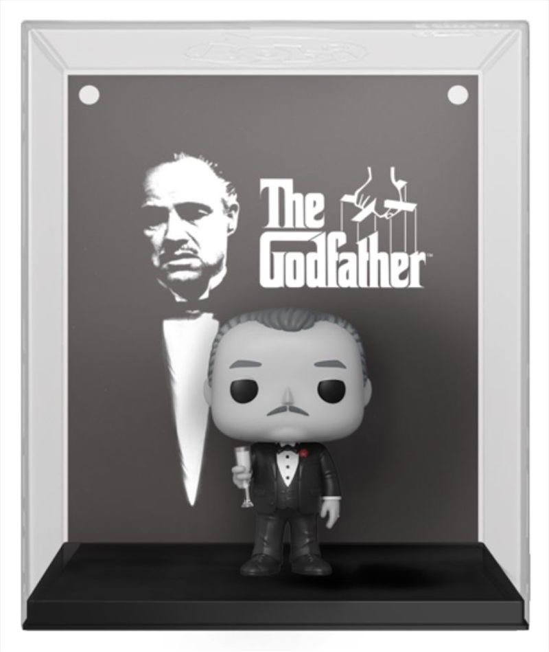 The Godfather - Vito Corleone Black & White US Exclusive Pop! VHS Cover [RS]/Product Detail/Movies