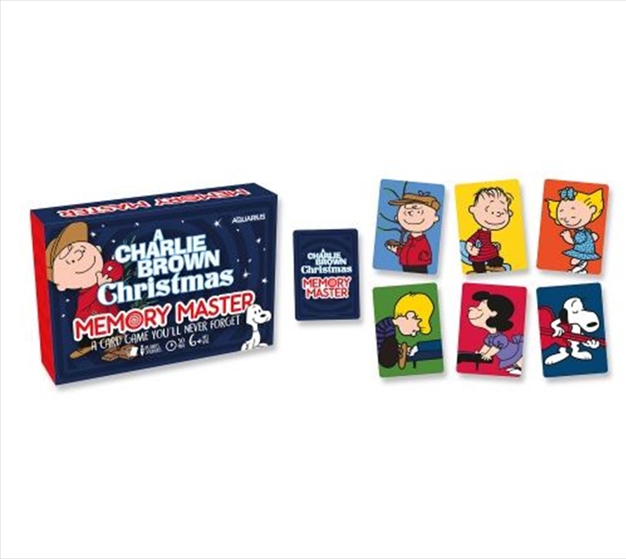 Peanuts Memory Master Card Game | Merchandise