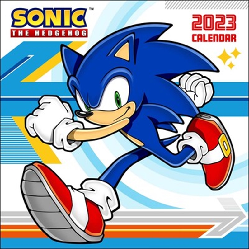 Sonic the Hedgehog 2023 Wall Calendar/Product Detail/Calendars & Diaries